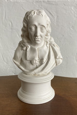 Parian Bust of John Milton  - c1860