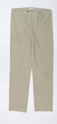 D.E.C.K by Decollage Damen Beige Chino Stretch Hose L