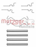 Metzger ZubehöRsatz, Scheibenbremsbelag Hinterachse U.A. FüR Mitsubishi, Toyota