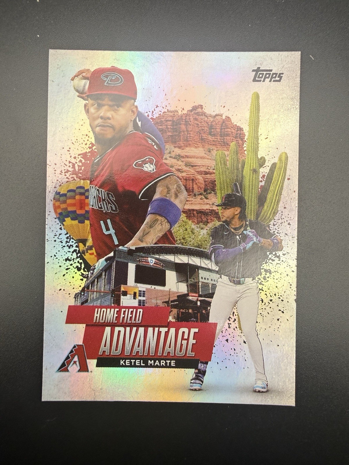 2025 Topps Series 1 - Home Field Advantage Ketel Marte #HA-20
