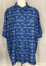 Chiliwear University of Florida Gators Logo Hawaiian Tropical Men's 3XT Shirt