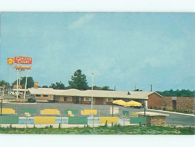 #ad Pre 1980 SHELL GAS AT MOTEL Lumberton by Hope Mills amp; Fayetteville NC AF6258 $1.90