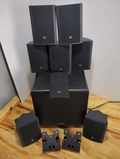 Infinity Minuette 5.1 Surround Sound 5 - Speakers And BU1 Subwoofer. READ