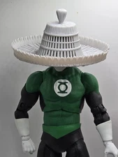 3d Printed BIG TROUBLE 3 STORMS SAMURAI HAT 1:10 7" Select DC Multiverse