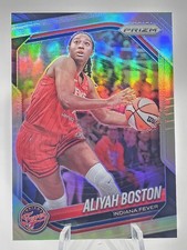 2025 Panini Prizm WNBA Aliyah Boston #75 Silver Prizm Indiana Fever