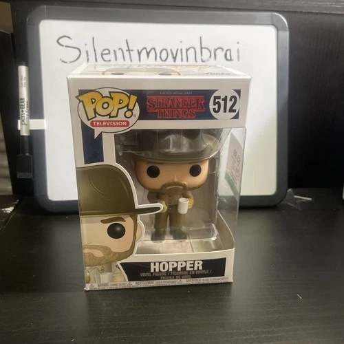 Funko Pop! #512 Stranger Things- Hopper Vinyl FIgure