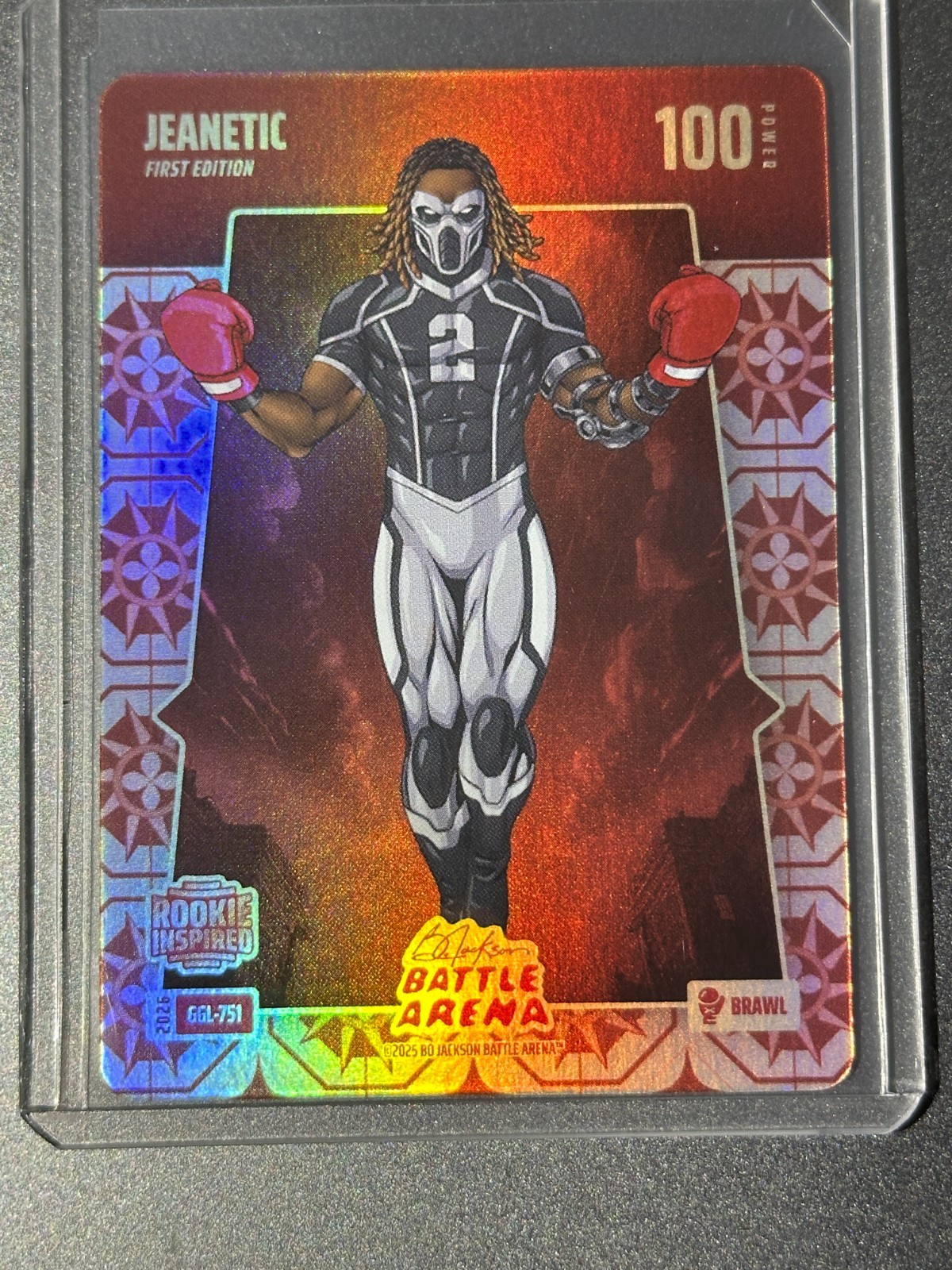 2026 Bo Jackson Battle Arena Jeanetic Ashton Jeanty SSP Great Grandmas Linoleum