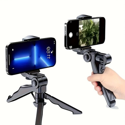 #ad #ad 2 in 1 Phone Tripod amp; Handheld Grip Portable for Vlogging Live Streaming $9.99
