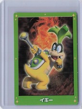New Super Mario Bros U Iggy Koopa Japanese Trading Card Nintendo 2012