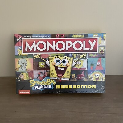 MONOPOLY: SpongeBob SquarePants Meme Edition