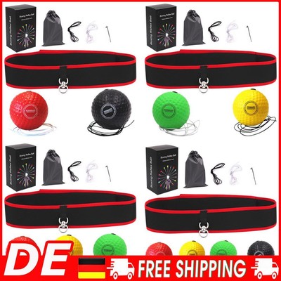 Reflex Ball Set with Headband Hand Eye Coordination Training Boxing Equipment