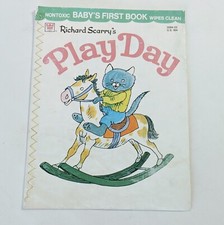 1973 baby book Richard scarrys Play Day