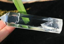131g  RARE NATURAL "Pyramid"quartz crystal Point healing D229