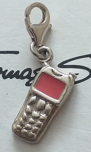 Dije plateado para teléfono móvil Thomas Sabo. - Imagen 2 de 4