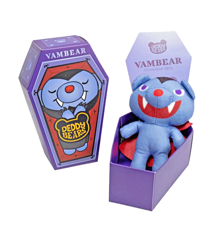 familiar × Bibiy. MASCOT BEAR License 2 Play • VAMBEAR • DEDDY BEARS • 5-in Plush in