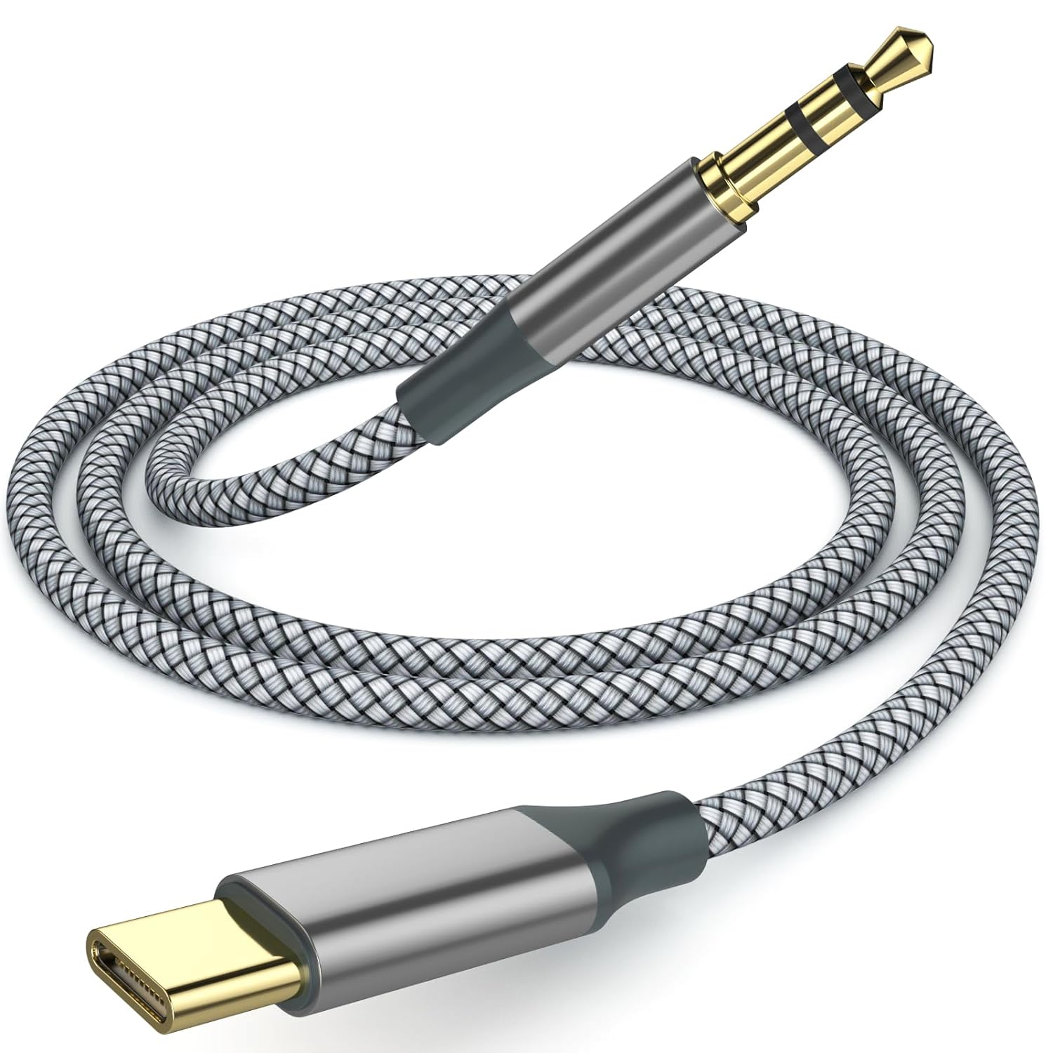 USB-C to 3.5 mm Headphone Adapter AUX Cord Stereo Audio Cable; Free Shipping