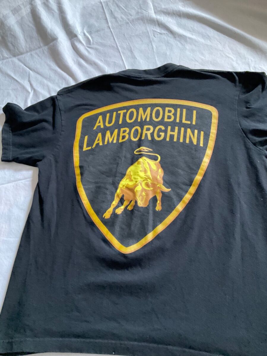 Supreme Automobili Lamborghini black cotton t-shirt size Supreme Automobili Lamborghini black cotton t-shirt size