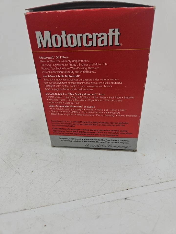 Filtro de aceite de motor genuino OEM Motorcraft FL1A D9AZ6731A FL-1A Foto 4 de 4