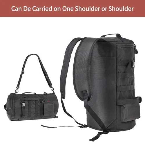 Outdoo Large Capacity Backpack CUBE Fishing Bags Shoulder Crossbody Rucksack - Picture 5 of 12