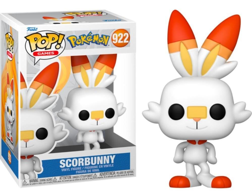 Pokemon - Scorbunny Pop! Funko games vinyl figure n° 922