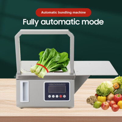 #ad Automatic Bundling Machine Hot melt Supermarket Vegetable Packing Strapping $699.00