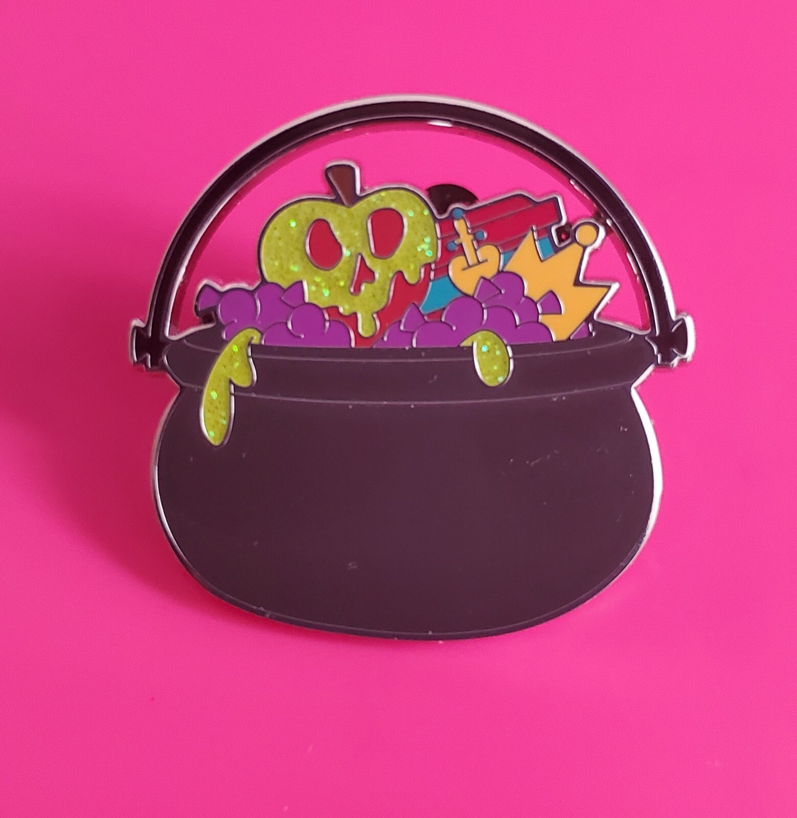 Disney Pin Evil Queen Halloween Trick or Treat Buckets Villains Free Shipping