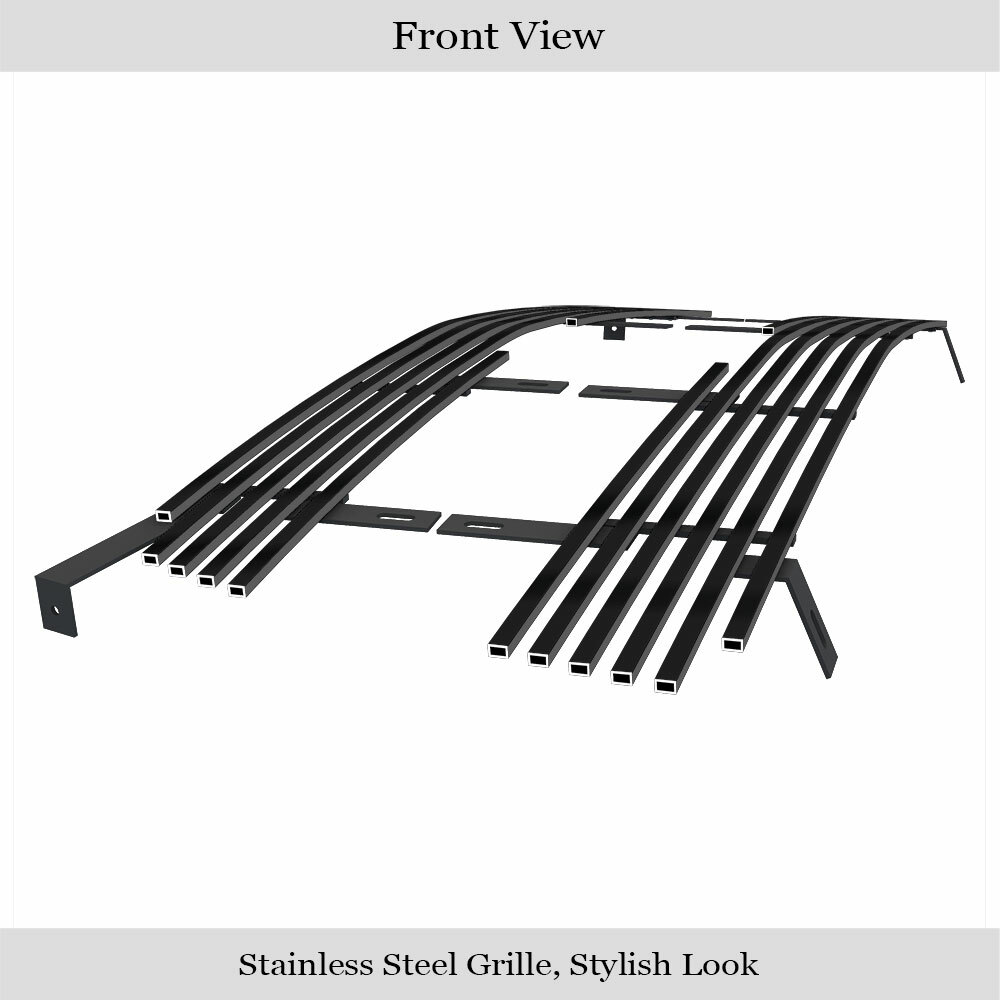 Billet Grill Fits 2003-2005 Chevy Silverado 1500/2003-2004 2500 Upper Grille