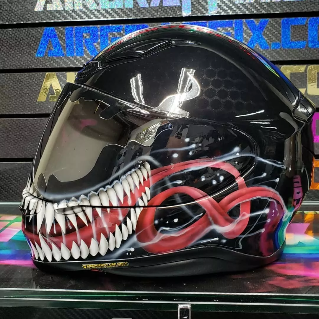 Custom Painted Helmet Gallery - Louis Vuitton