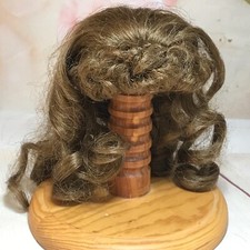 Vintage Doll Wig By Bell 9-10 Brown 204