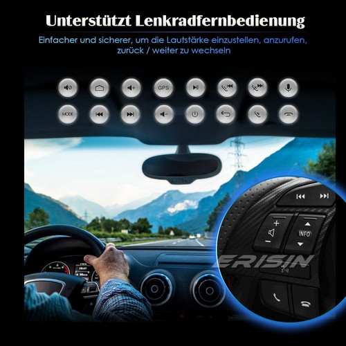 9" 8-Kern Android 13 CarPlay Navi Autoradio DSP für VW Caddy Golf 5 Passat Skoda - Bild 7 von 24