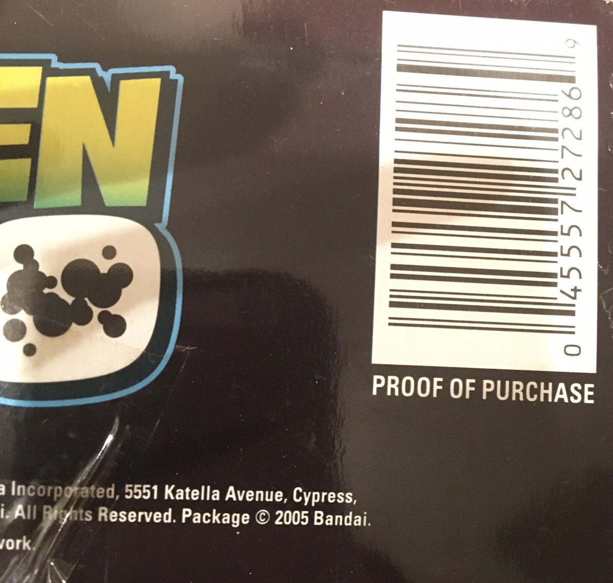 Original BEN 10 OMNITRIX FX WATCH 2005 - Brand New In Packaging