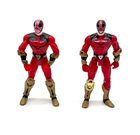 Vintage Bandai Power Rangers Time Force Quantum Red Rangers Set of 2 2000