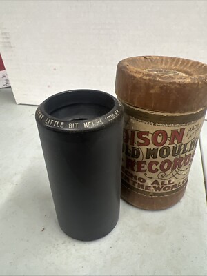 Edison Cylinder Record Band Every Little Bit Helps Medley #9049 W/box