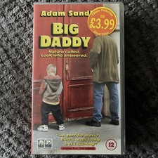 Big Daddy VHS Video 2002 Adam Sandler Comedy