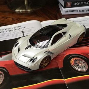 New-1-18-GTA-GT-Autos-Pagani-Huayra-coupe-Diecast-Open-close-car-model-White