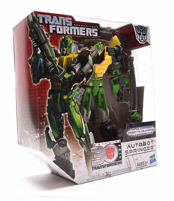 Transformers Generations IDW Voyager Class SPRINGER 30th Annivers Action Figure