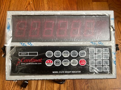 cardinal scale model 210-FE weight indicator | eBay
