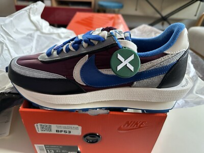 Size 13 - sacai x Undercover x Nike LDWaffle Night Maroon Team