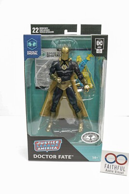 McFarlane Toys DC Direct | Doctor Fate (Platinum) | JSA The Silver Age | Figure