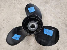 ALUMINUM 14 1/2" X 19P MERCURY BLACK MAX PROP, 48-832830A45P19, FLO TORQ, P9565