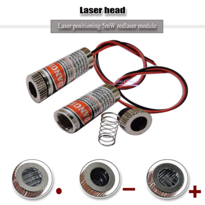 5V 650nm 5mw Focusable Red Line Cross line Dot Laser Diode Module Head 1-5PCS
