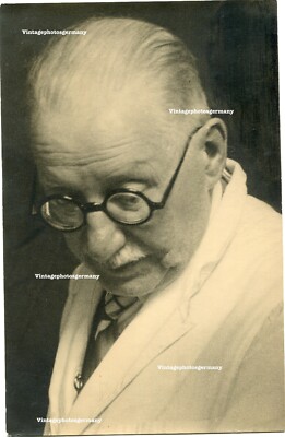 G984 Porträt 1932 von Professor Dr. Gustav Brandes Dresden  Zoologe Wissenschaft