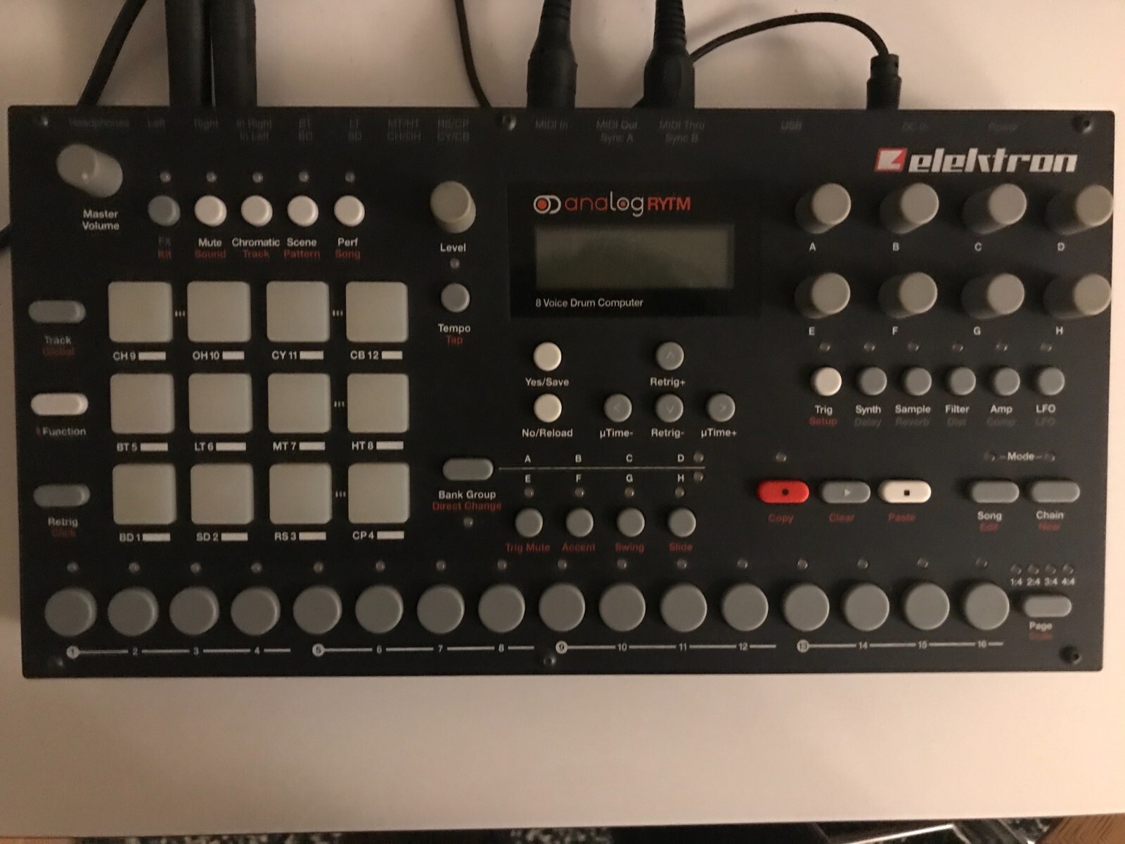 ELEKTRON ANALOG RYTM Mk1 Drum Machine eBay