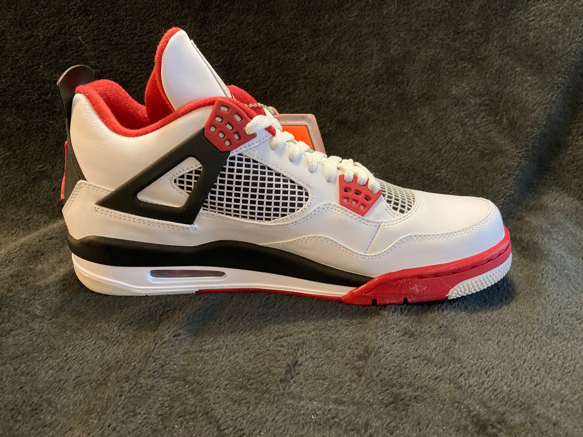 Size 10.5 - Jordan 4 Retro Fire Red 2012 886551115000| eBay
