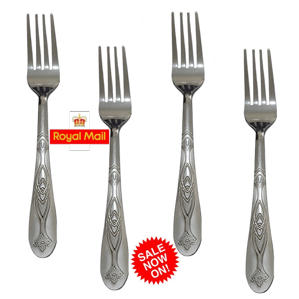 15 New Stainless Steel Cutlery Dining Table Forks Pastry Dinner Forks Heavy Duty eBay