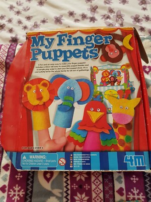 Meine Fingerpuppen von Toysmith - gebraucht 