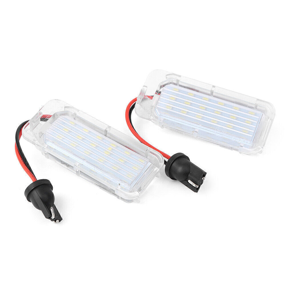 2PCS LED License Plate Number Lights Lamp for Ford Focus 5D Mondeo MK4
