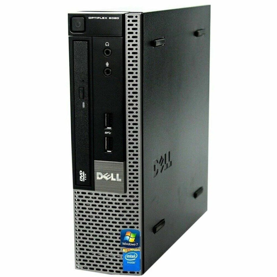 DELL OptiPlex 790 USFF Core i3-2nd 4GB RAM 120GB SSD WiFi Win10 Small Desktop PC - Image 4 of 4