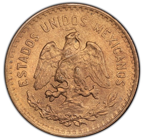MEXICO ESTADOS UNIDOS 1926 5 CENTAVOS COIN PCGS CERTIFIED UNCIRCULATED MS65-RB - Picture 3 of 8