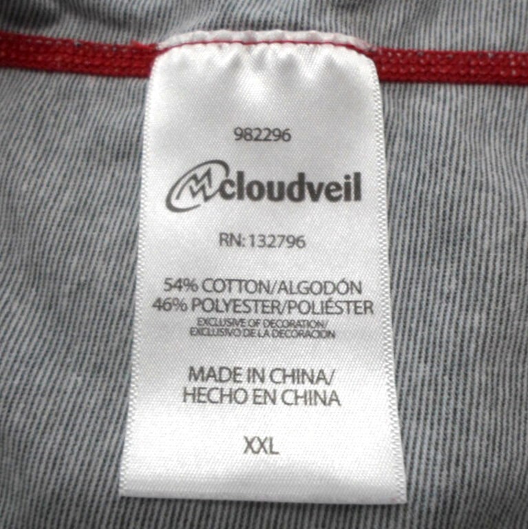Cloudveil Gray 1/4 Zip Base Layer Pullover Shirt … - image 6